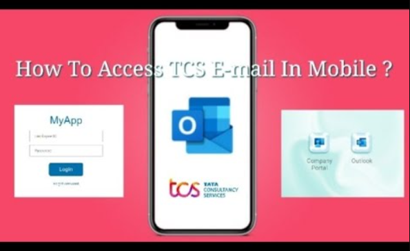 How to open tcs mail in mobile